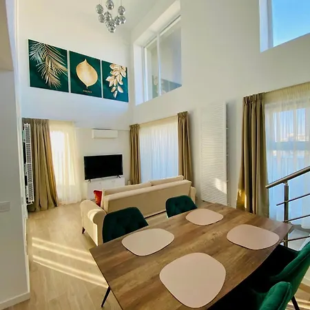 Penthouse View - Granvia Park Apartment Bucureşti Exterior foto