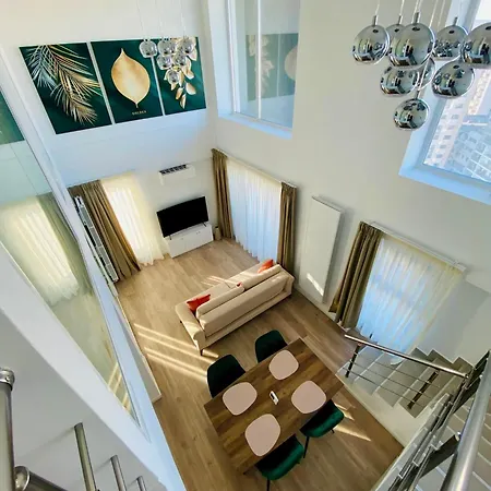 Penthouse View - Granvia Park Apartment Bucureşti Exterior foto